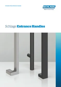 2404 Residential Schlage Entrance Pull Handles Brochure