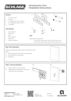 2408 Residential Schlage Verta Dummy Trim Installation Instructions.pdf