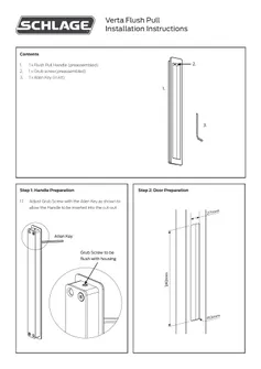 2409 Residential Schlage Verta Flush Pull Installation Instructions.pdf