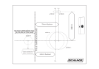 Schlage Ease™ Drilling Template